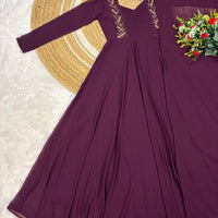 Anarkali Collection "Kama" - Prune