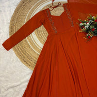 Anarkali Collection "Kama" - Terracota