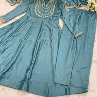 Anarkali Collection "Disha" - Bleu
