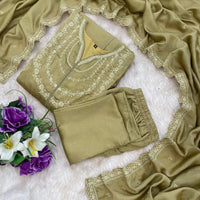 Anarkali Collection "Disha" - Kaki Doré