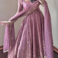 Anarkali/Robe Collection "Indra" - Lilas
