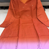 Tunique "Silqura - Orange rouille