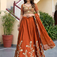 Lehenga collection "Dipriya" - Orange
