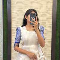 Anarkali Collection "Shana" - Bleu