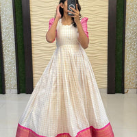 Anarkali Collection "Shana" - Rose