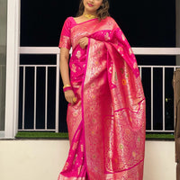 Sari "Mahika" - Rose