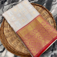 Sari Collection "PRACHI" Blanc