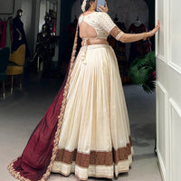 Lehenga collection "Pranavi" - Blanc