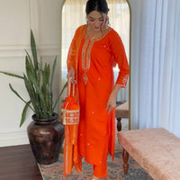 Punjabi Collection "Deepika" - Orange