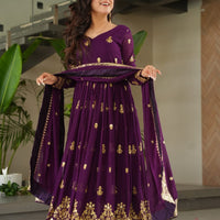 Anarkali Collection "Katalya" - Mauve