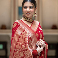 Saris "Tendance mix" rouge 2