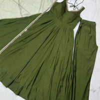 Anarkali Collection "SaÏda" - Vert