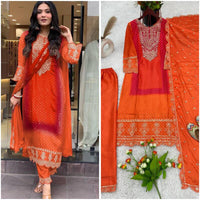 Punjabi "Arc en ciel" - Orange