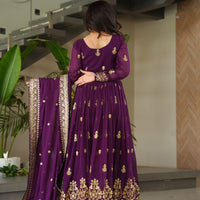 Anarkali Collection "Katalya" - Mauve