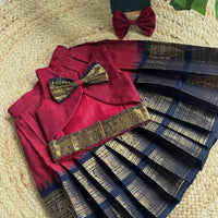 Lehenga Fille collection "Vineshka" Rouge