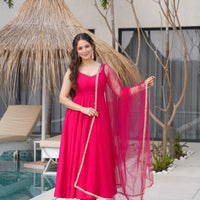 Anarkali Collection "SaÏda" - Rose