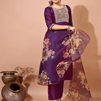 Punjabi Collection "Astany" - Violet