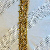 Ceinture sari doré design 2