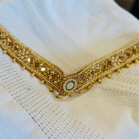 Ceinture sari doré design 3