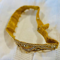 Ceinture sari doré design 2