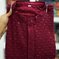 Kurta "Desi Boys" - Bordeaux