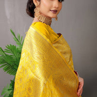 Sari Jaune Panchvaki