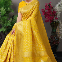 Sari Jaune Panchvaki