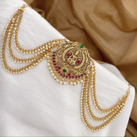 Bijou de cheveux Lakshmi 2 Rubis