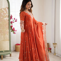 Anarkali Collection "Indrya" - Orange