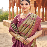 Sari "Shubharambh" - Violet