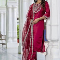 Punjabi Collection "Navishma" - Rouge