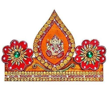 Porte-clés mural en bois : Paons sous l'arbre fleuri