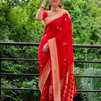 Saris "Tendance mix" rouge 1