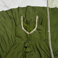 Anarkali Collection "SaÏda" - Vert
