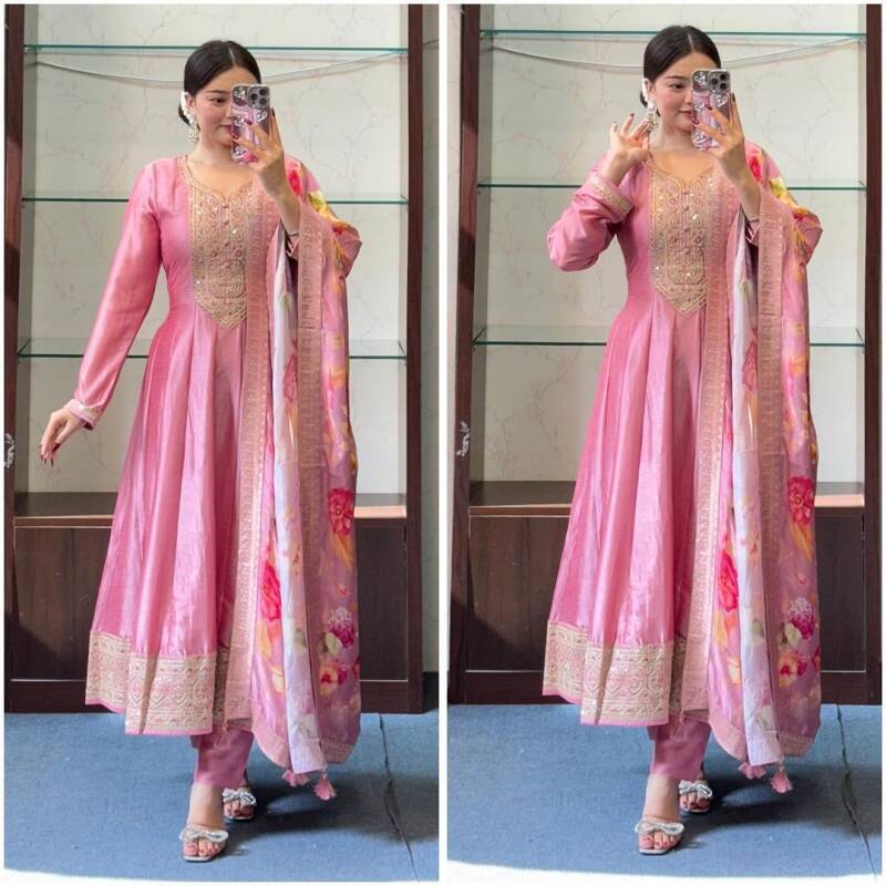 Anarkali Collection "Pallavi" Rose