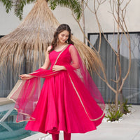 Anarkali Collection "SaÏda" - Rose