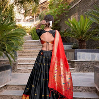 Lehenga collection "Mirudha" - Noir