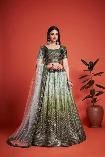 Lehenga collection "SUBLIME" Vert