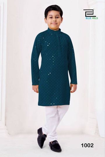 Kurta "Boys" Bleu paon