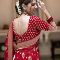 Saris "Tendance mix" rouge 2