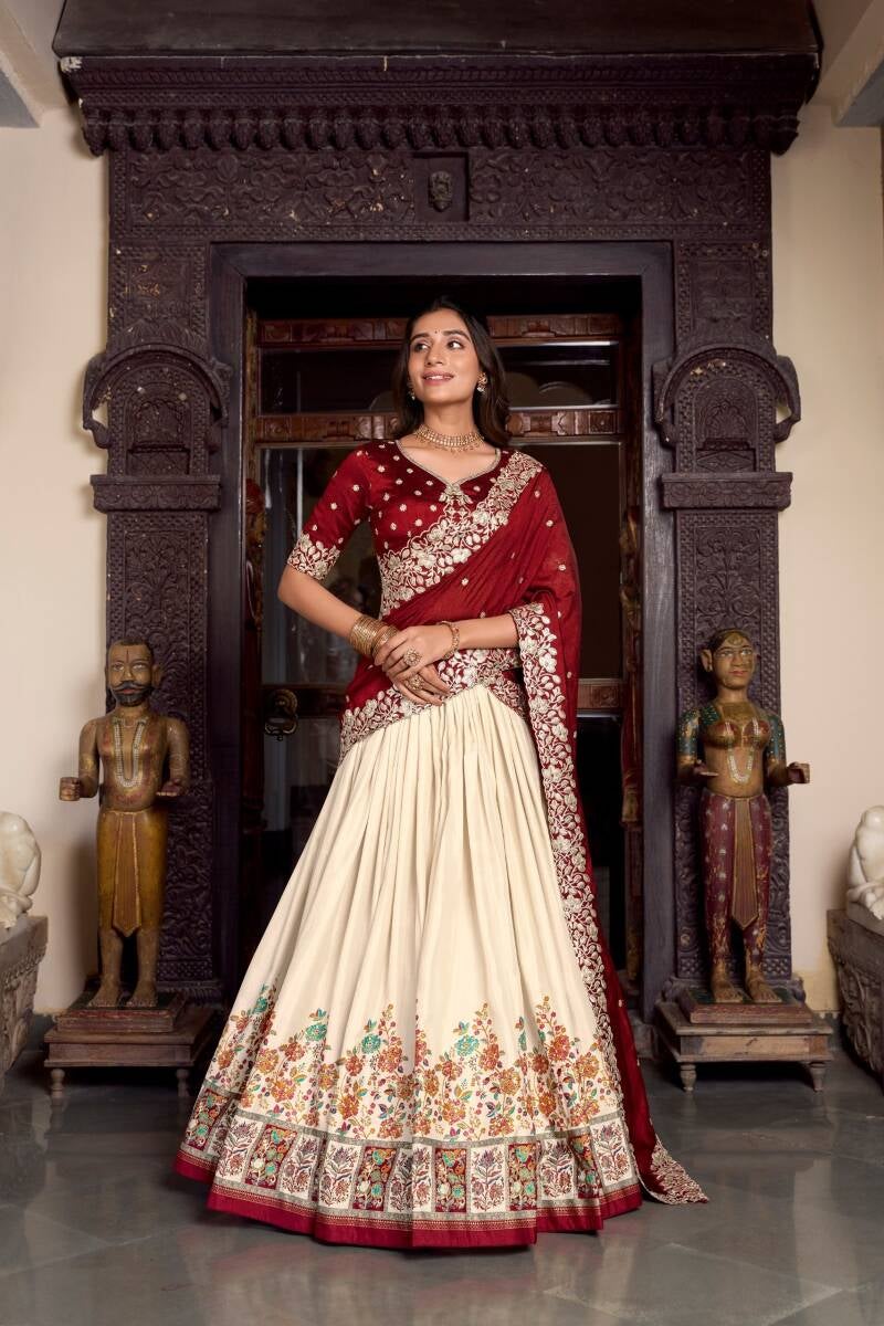 Lehenga collection "Yashoda" - Beige