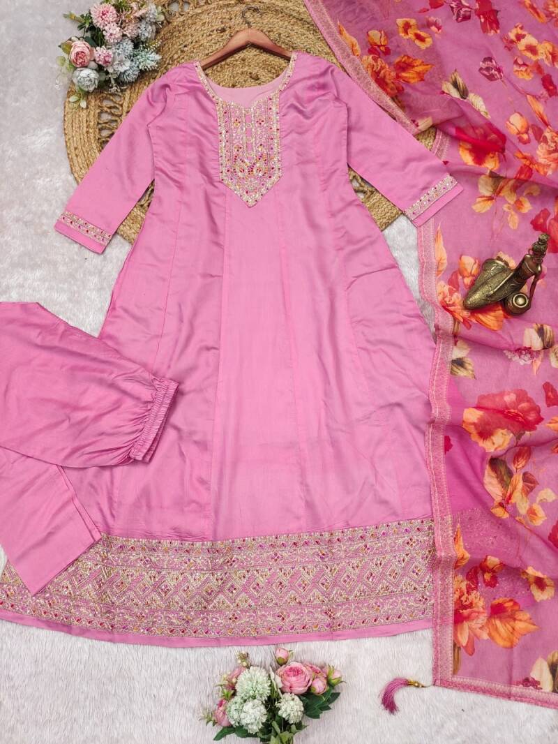Anarkali Collection "Pallavi" Rose