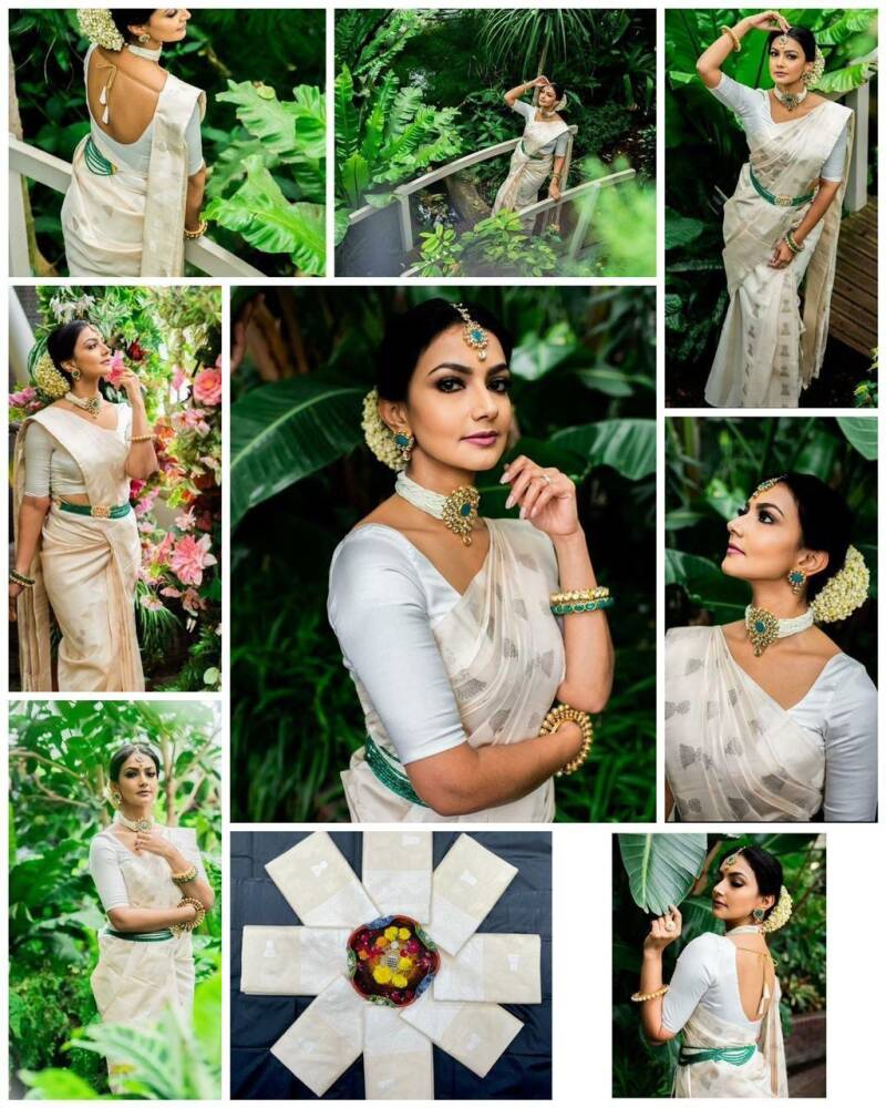 Saris "Tendance mix" beige