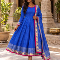 Anarkali Collection "Tressee" - Bleu