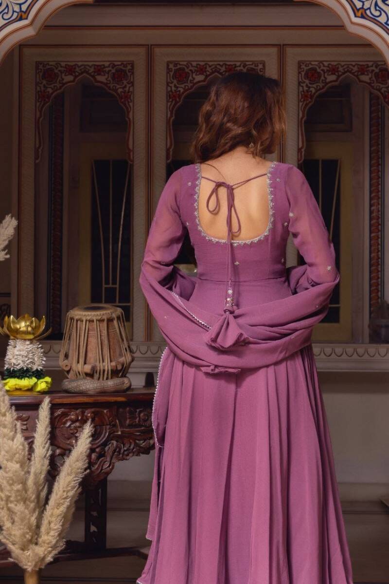 Anarkali Collection "SWEETIL"  - Parme