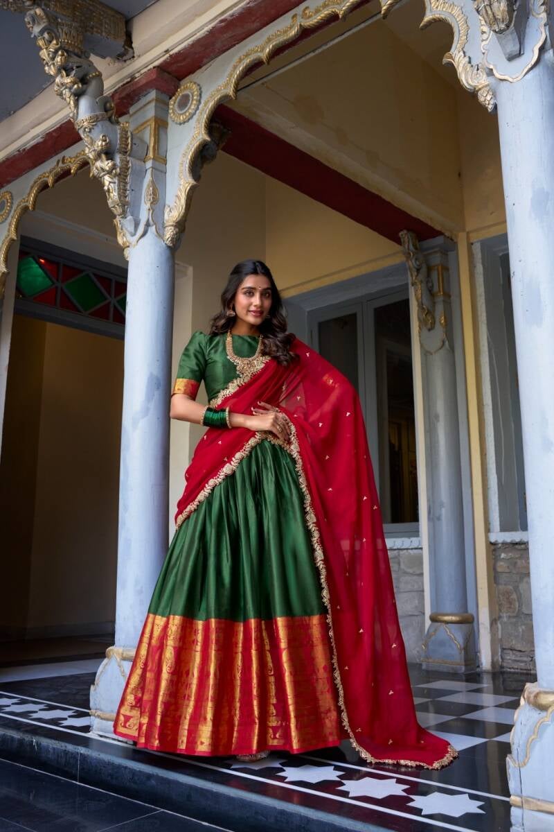 Lehenga collection "Tarika" - Vert