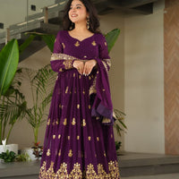 Anarkali Collection "Katalya" - Mauve