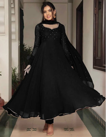 Anarkali Collection "Riya" - Noir