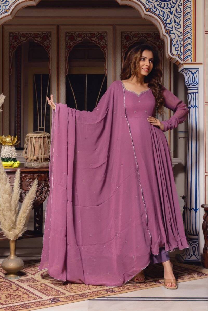 Anarkali Collection "SWEETIL"  - Parme