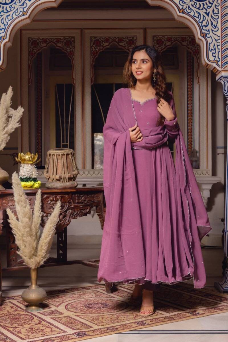 Anarkali Collection "SWEETIL"  - Parme